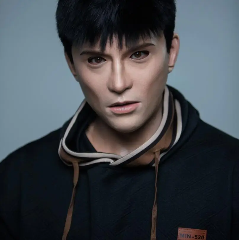 

(DaWei) Crossdressing Silicone Full head With Neck Male/Boy Cosplay Crossdresser Kigurumi Mask