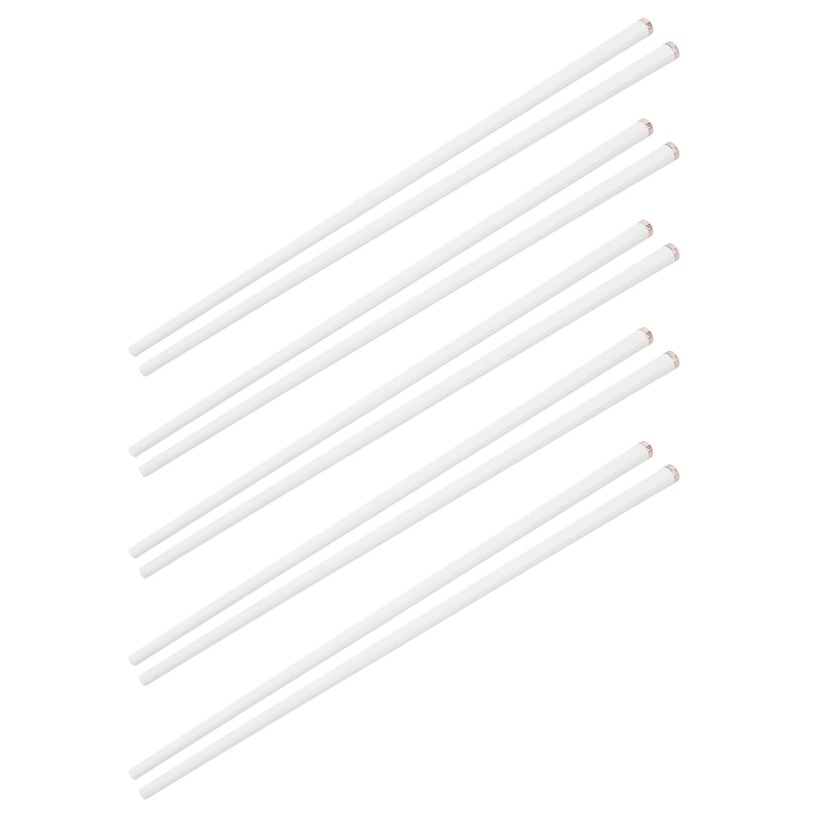 

5Pairs Non-Slip Fiberglass Chopsticks Reusable Chinese Style Household Dining Tableware Long-Lasting Anti-Skid