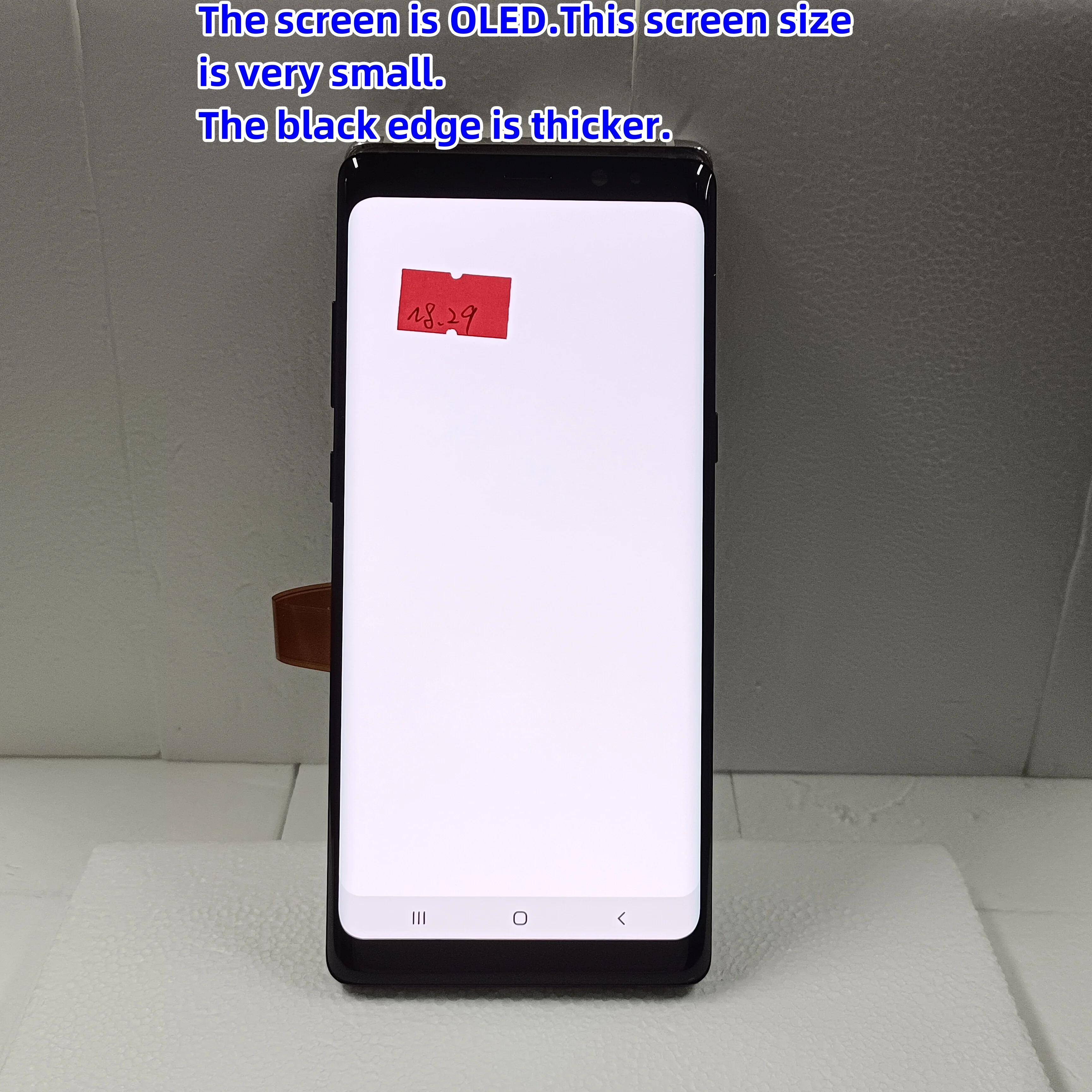 6.3'' Super AMOLED Note8 Lcd With Defect For Samsung Galaxy Note 8 N950 N950fd N950U Lcd Display Digitizer Assembly Touch Screen