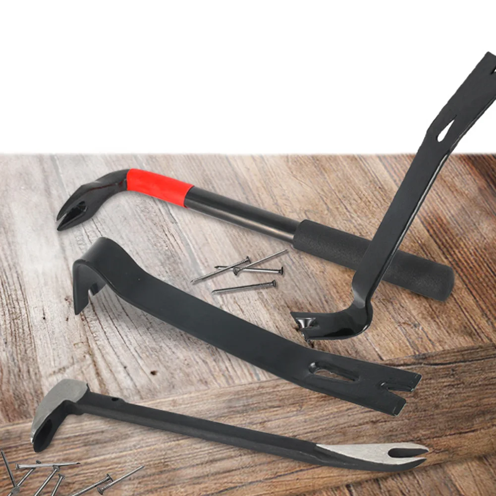 

Multi Flat Crowbar Nail Puller Set DIY Projects 45 Manganese Steel Ergonomic Design Home Decor Professional Results