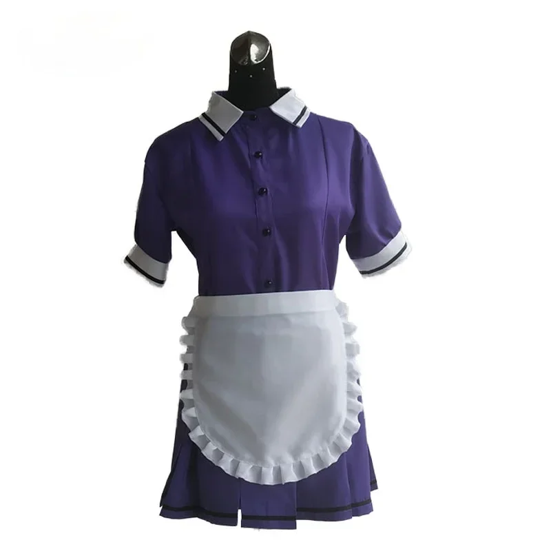 خادمة مقهى المهنية خادمة الزي اليابان فيلم الممثلة فستان لطيف حتى زي قصيرة الأكمام الركبة تنورة تأثيري الملابس