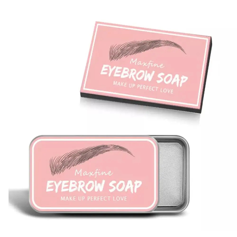 Eyebrow Soap Styling Soap Kit Korean Cosmetics 3D Eyebrow Brows Brows Soap Makeup 3D with Brush Feathery Wax Natural Balm J0A0