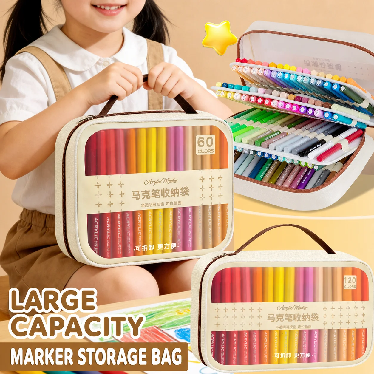 Organizador de bolígrafos port - Fabric Marking Pen reseña y precio