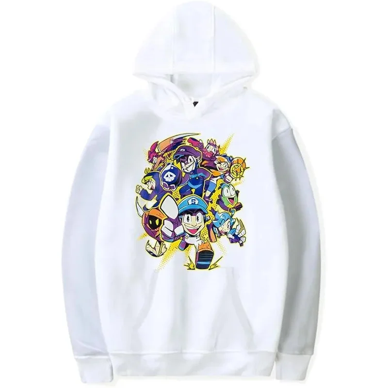 2025 yiyi SMG4 Merch جميع النجوم هوديي للرجال والنساء كم طويل عصري كوميدي البلوز البلوز