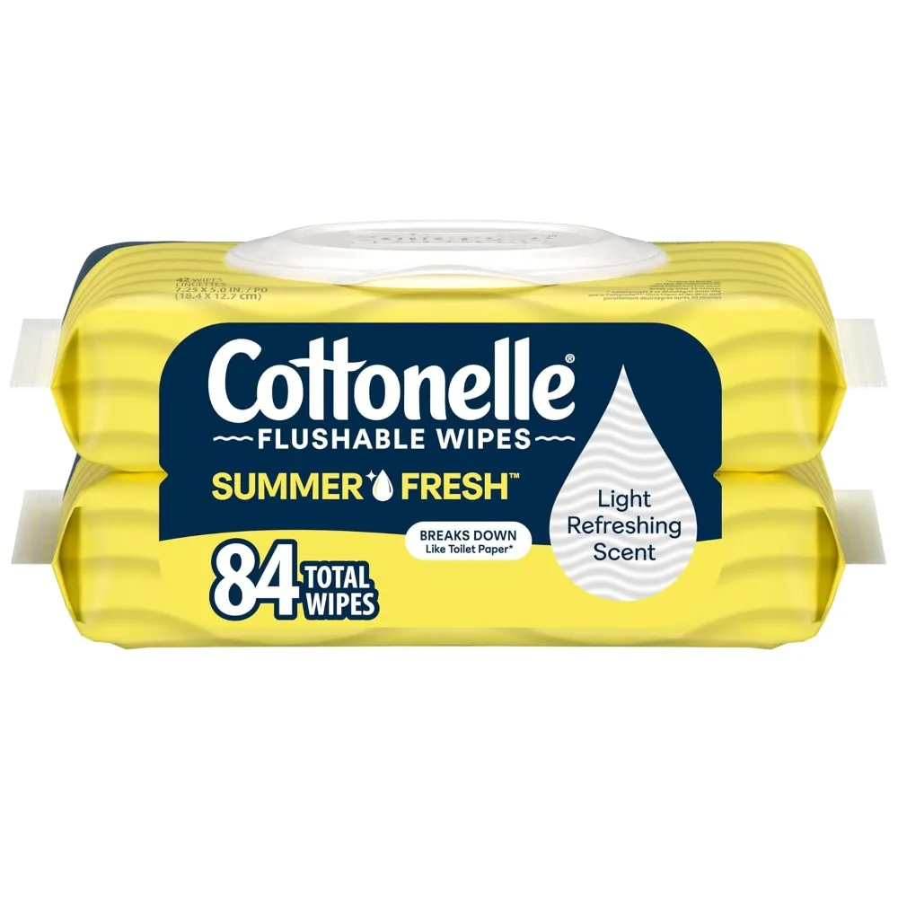 Summer Fresh Flushable Wipes 2