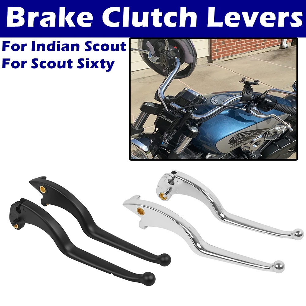 

Для Indian Scout 2017-2024 Scout Sixty 2017-2024 мотоциклетные тормозные рычаги сцепления, набор рычагов ручного тормоза
