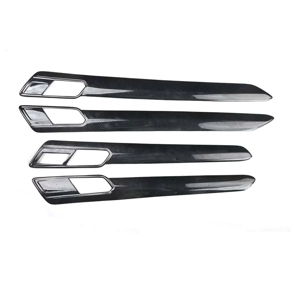 4Pcs/set Car Door Interior Handle Decoration Strips Trim Cover For Volkswagen Sagitar 2015-2018 Auto Styling Accessory