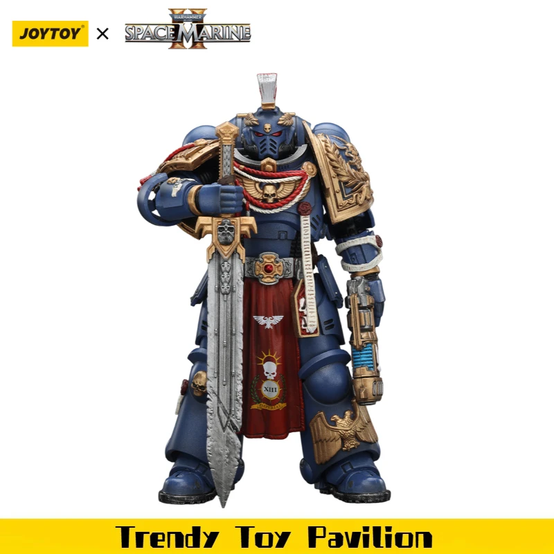 

【24-Hour Shipping】JOYTOY Warhammer 40K Ultramarines Relic Primus Armor with Plasma Pistol and Combat Blade1/18 Anime Figure