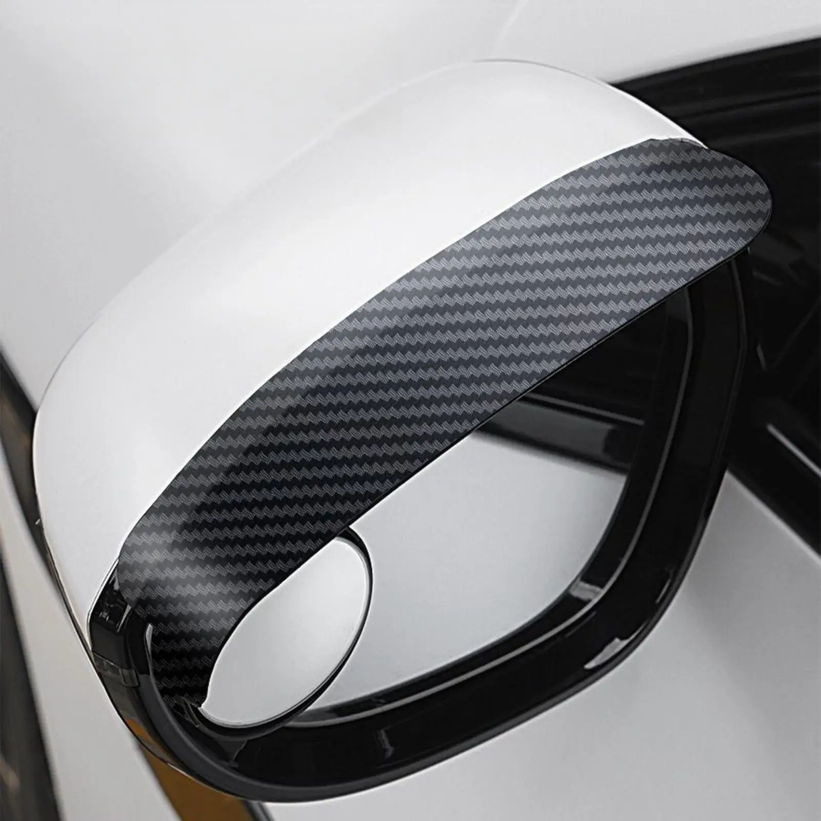 

2 шт. Защитные накладки от дождя на зеркала заднего вида автомобиля, водонепроницаемые, регулируемые, широкоугольные, для грузовиков и внедорожников