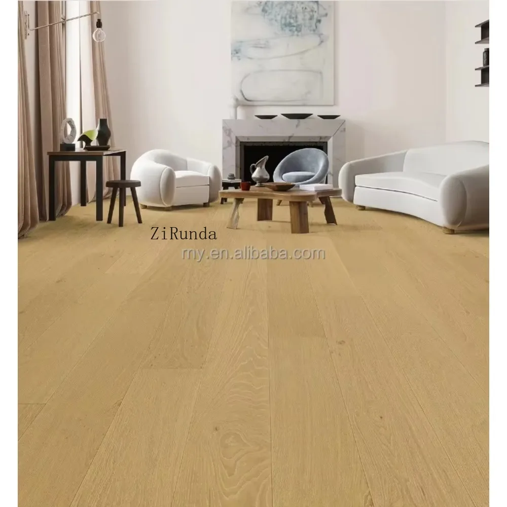 نسخة مخصصة 10 مم من خشب البلوط السميك متعدد الطبقات للأرضيات الخشبية الهندسية