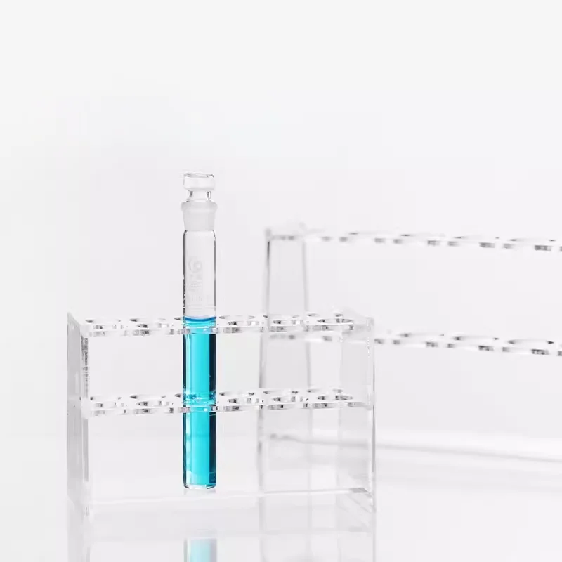 Glass colorimetric tube rack plastic colorimetric test tube rack single row double row 10ml/25ml/50ml/100ml/6 holes 12 holes 24
