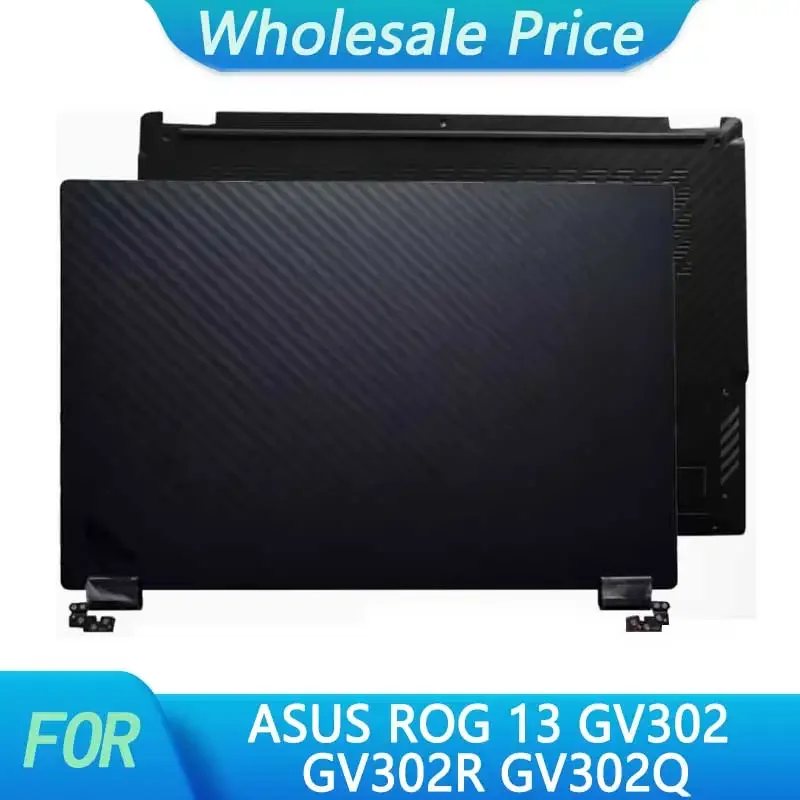 

New For ASUS ROG 13 GV302 GV302R GV302Q Laptop LCD Back Cover Front Bezel Upper Palmrest Bottom Base Case Keyboard Hinges