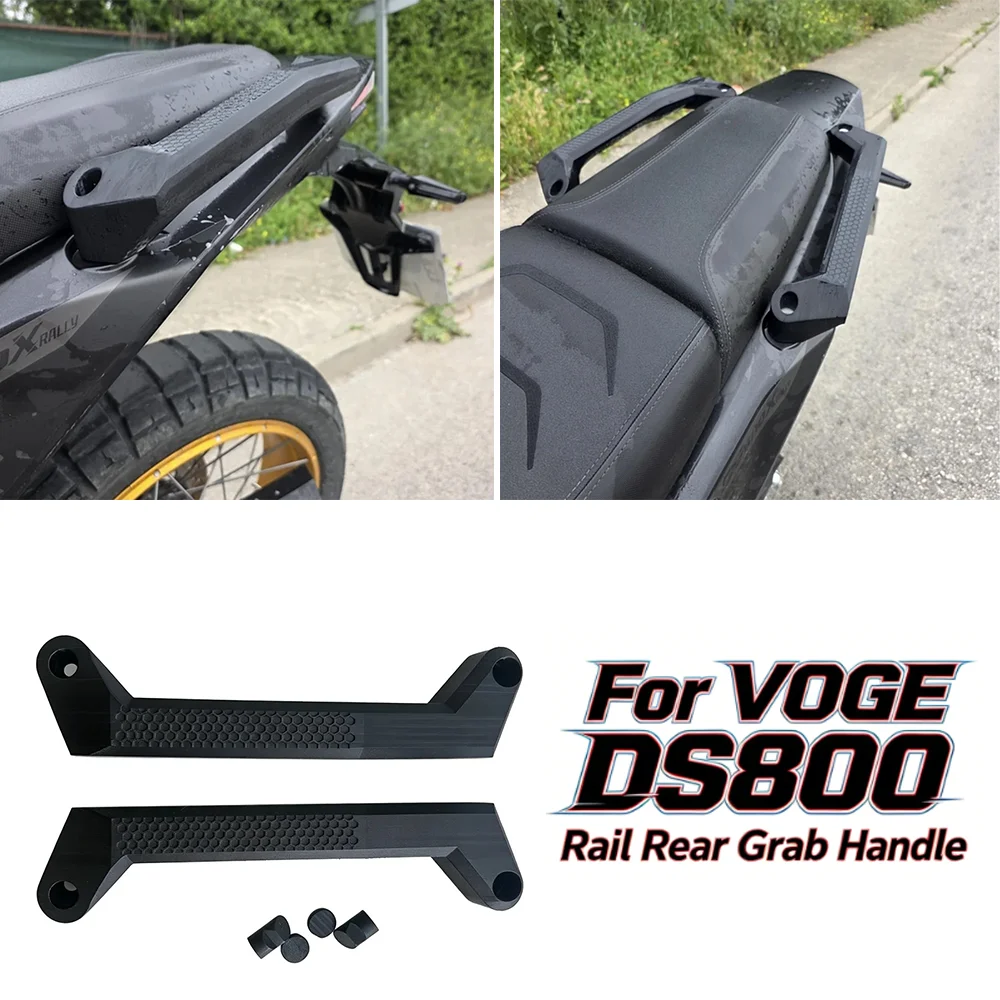 For VOGE DS800 DSX800 800DSX Rail Side Grab Handles DSX 800 DS 800X Handle Grab Bar DS800X RALLY Motorcycle Rear Grab Handle