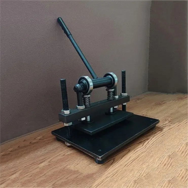 Small Paper Cloth Leather Cutting Machine Industrial Clothing Textile Production Large Size Hand Tool Manual Pressing Die Paper