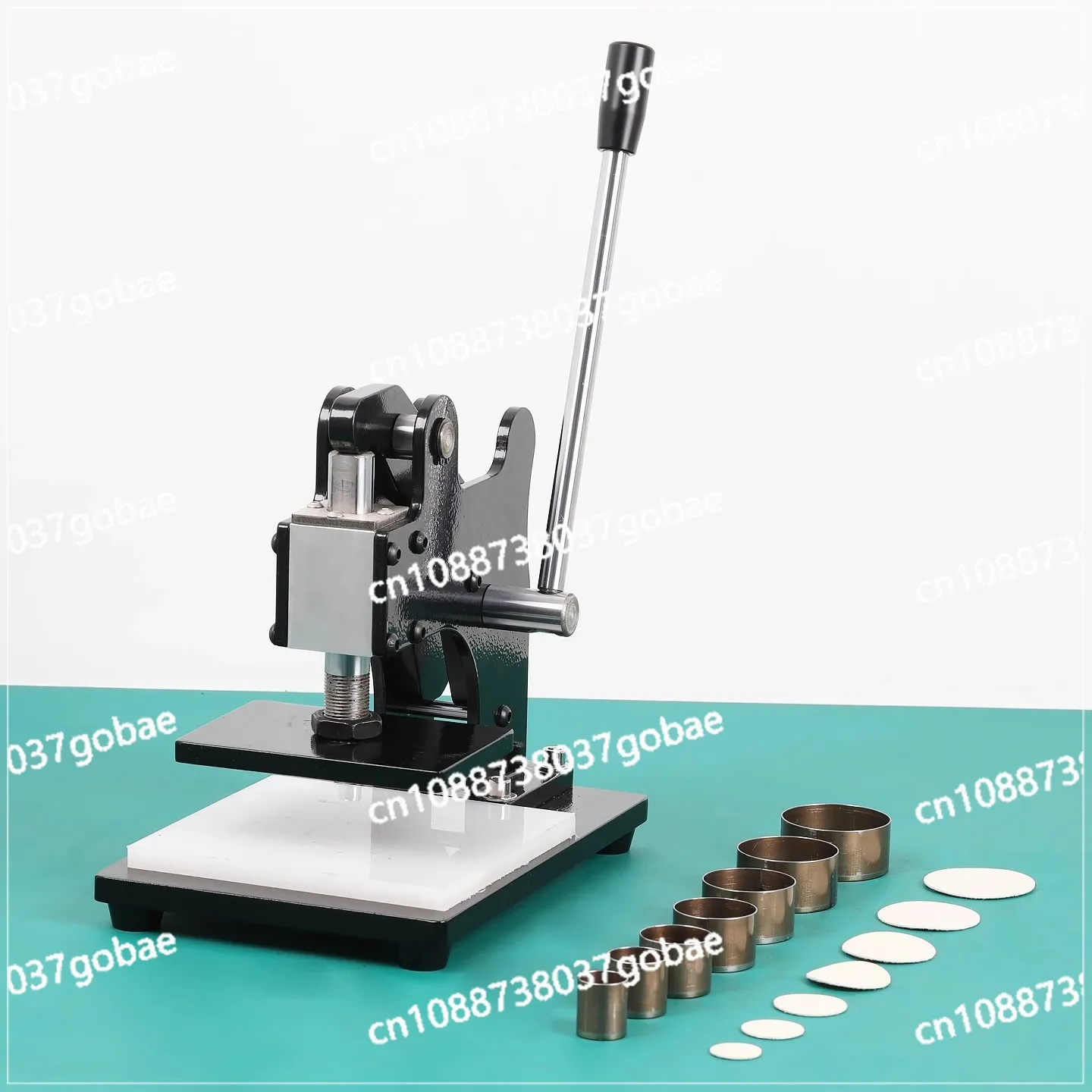 Manual small die-cutting machine Flat press punching leather fabric cutting machine