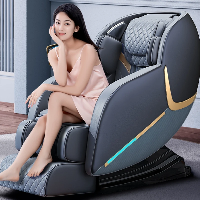 Electric Luxury Pedicure Spa Office Luxury Portable Commercial Full Body 4d Massage Chair 2022 Full Body For Nail Salon