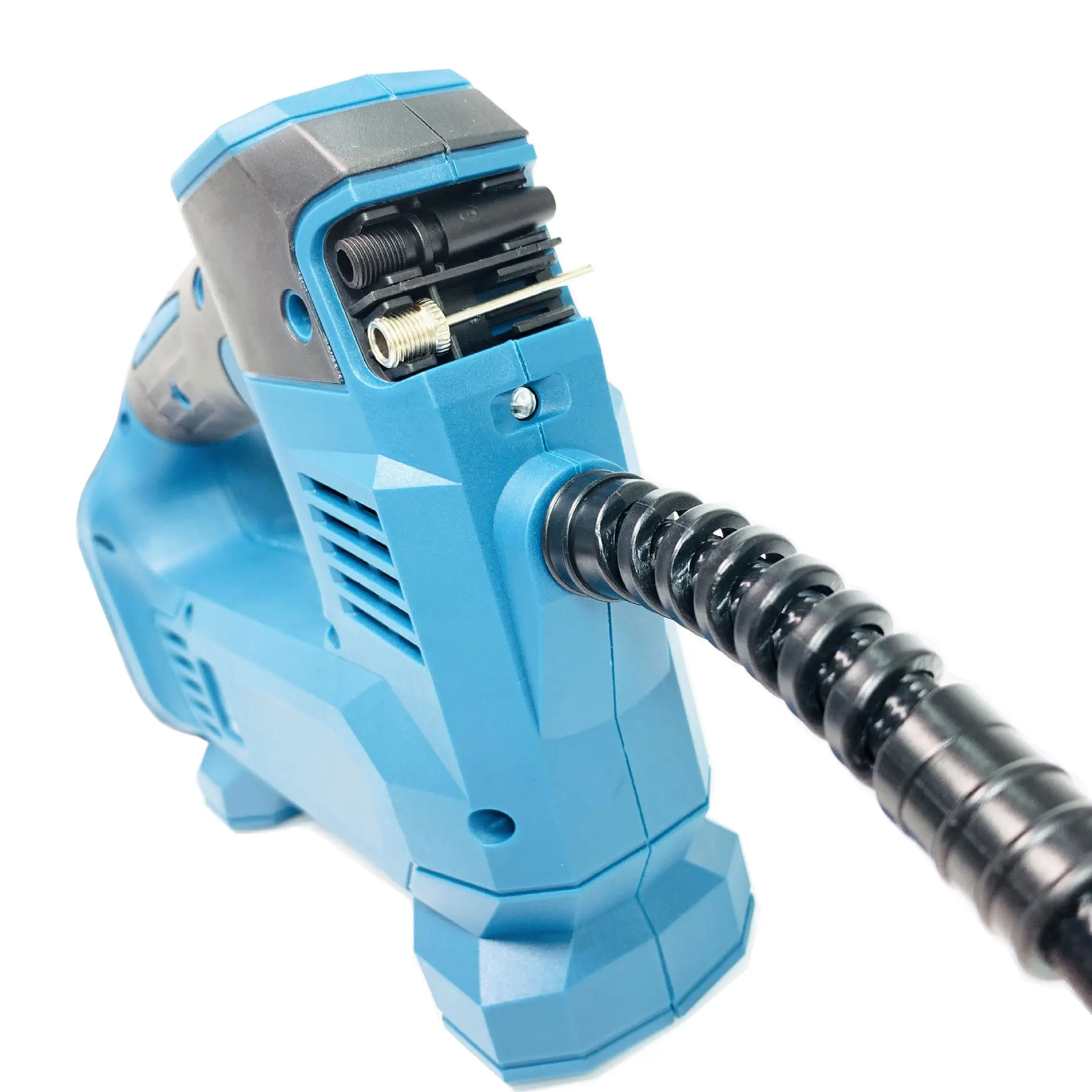 Compressore d'aria portatile per auto ad alta pressione con gonfiatore d'aria 18V con Display digitale pompa a batteria ricaricabile per batteria Makita