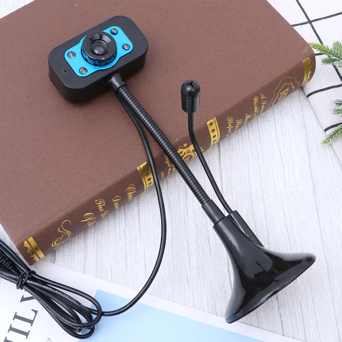 

Computer Webcam Black High Precision No Driver Installation Built-in Microphone Clear Video Conference Live Streaming Teaching