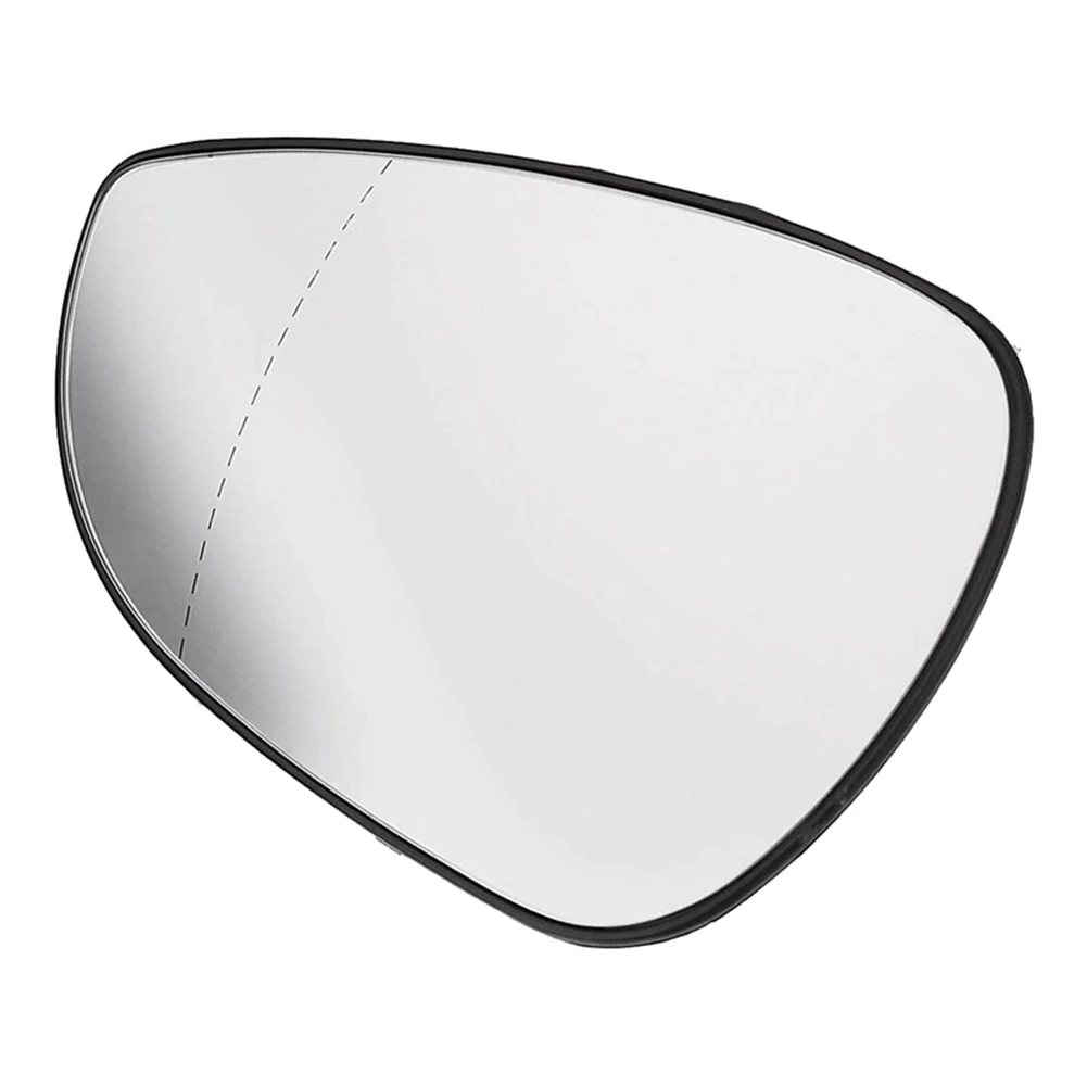 Car Left Right Rear View Wing Mirror Lens Glass For Ford Fiesta Mk7 2009-2015 Auto Accessories-A97E