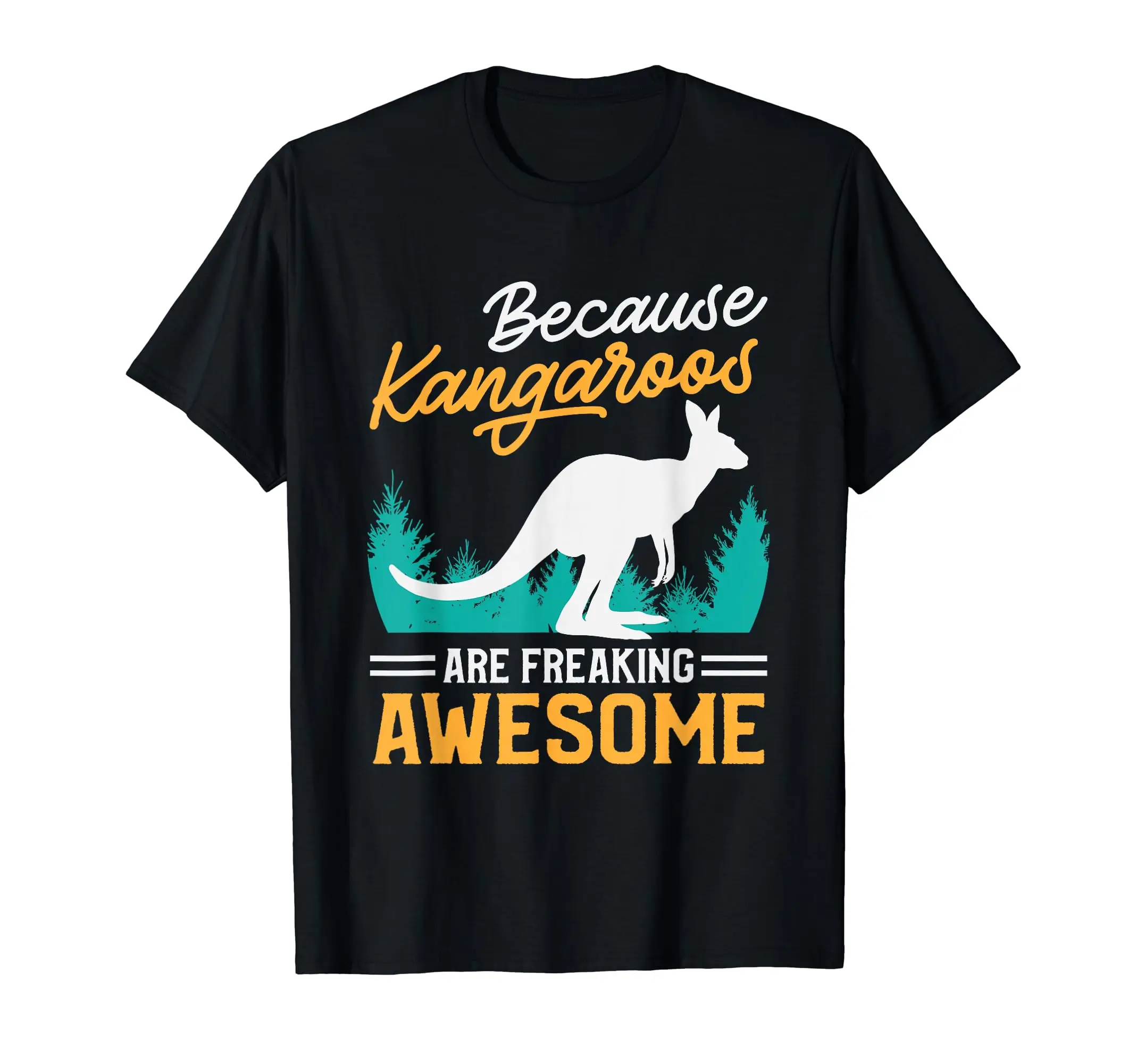 

Kangaroo Kangaroo Animal T-Shirt Classic Logo T Shirt and Stickers, Unisex Adult T Shirt Collection