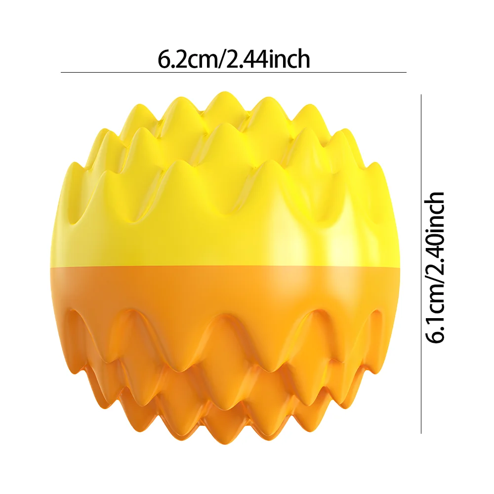 Squeaky Dog Chew Toy Dental Ball Teeth Cleaning Fetch Training Floating Durable TPR Puppy Toy