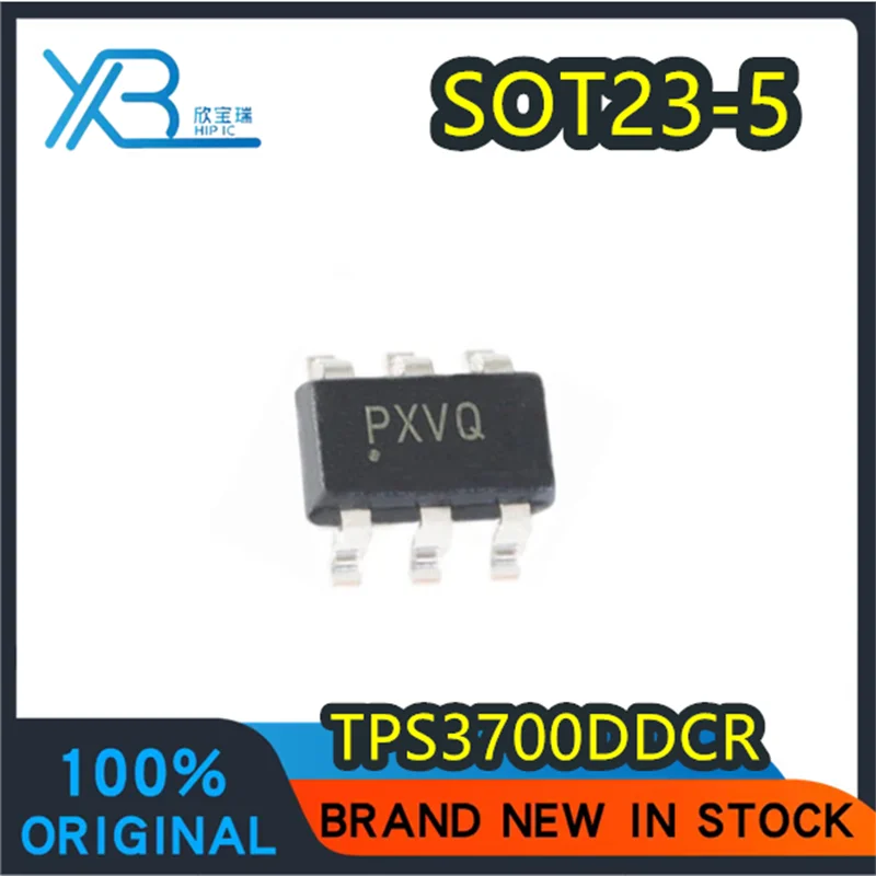 

(10/100 pieces) TPS3700DDCR TPS3700 silk screen PXVQ new original analog comparator chip package SOT23-6 spot