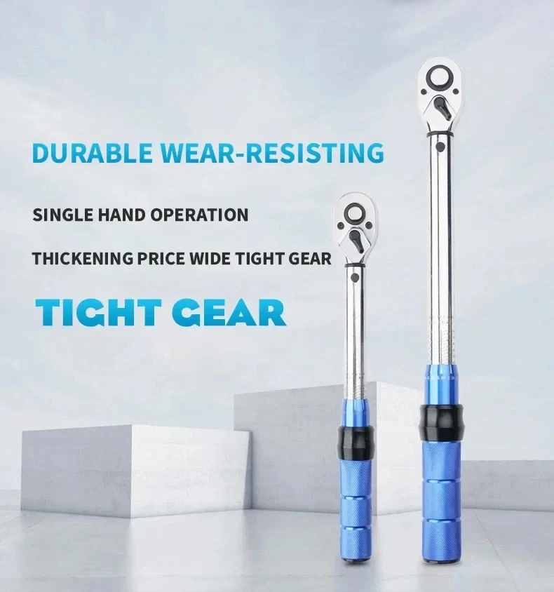 TINSOL 3/8 Zoll 5–60 N.m Drehmomentschlüssel ±3 % Hochpräziser Drehmomentschlüssel Professionelles Fahrrad- und Autoreparaturwerkzeug – Detail 4