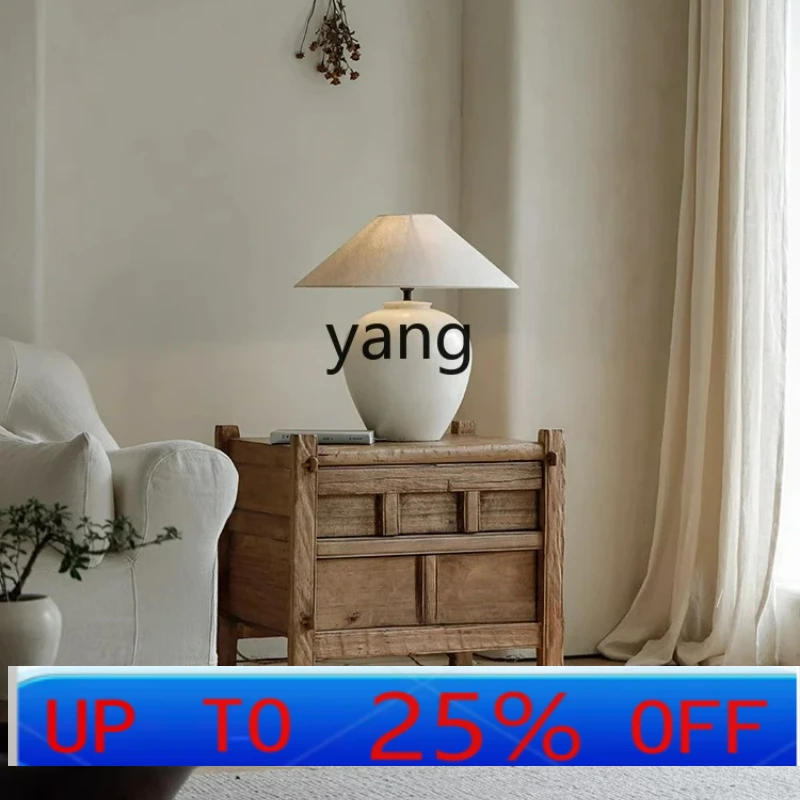 

LTT Japanese-style wabi-sabi style bed and breakfast bedside table solid wood storage low cabinet