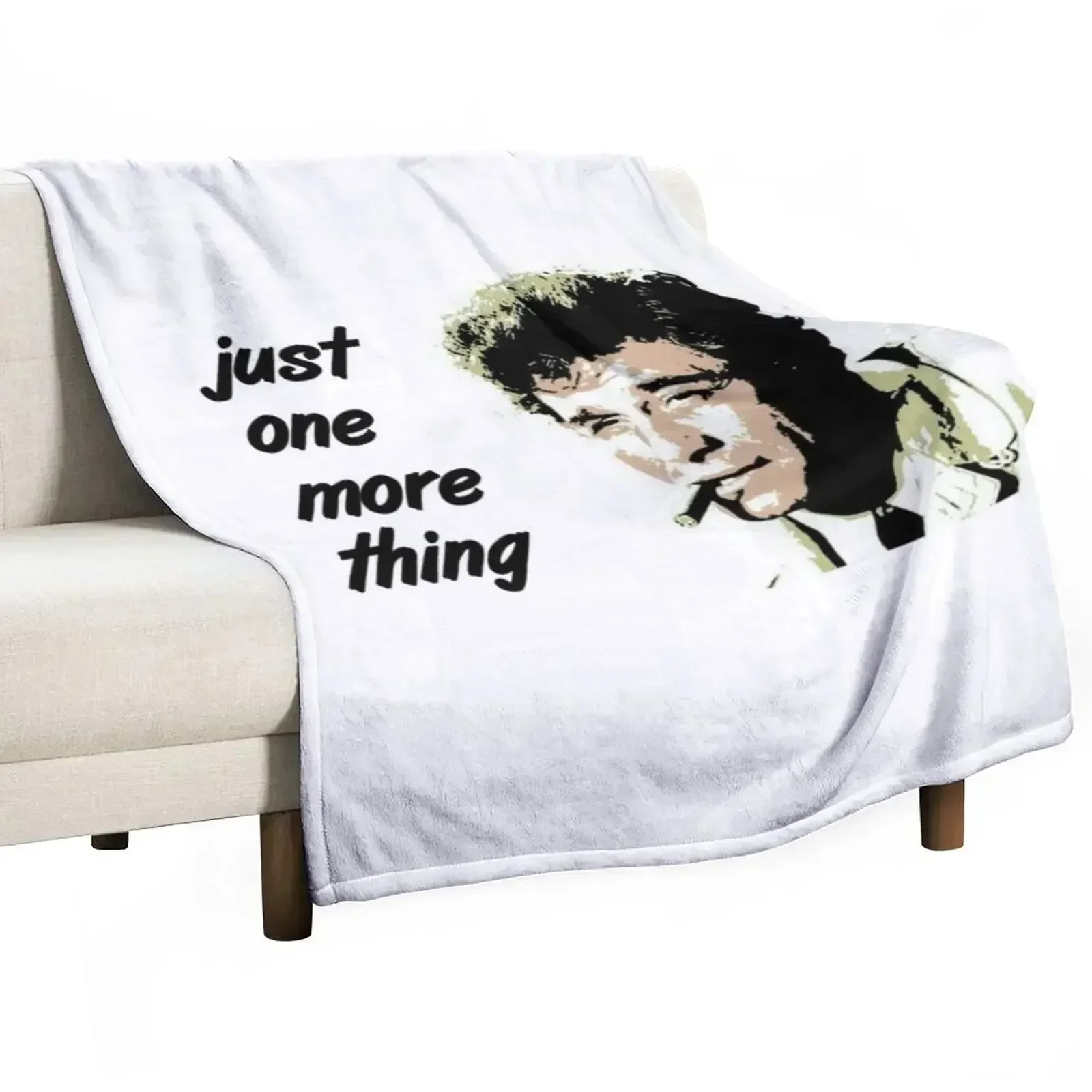 Columbo Throw Blanket Extra Large Throw heavy to sleep cosplay anime sofa bed Blankets