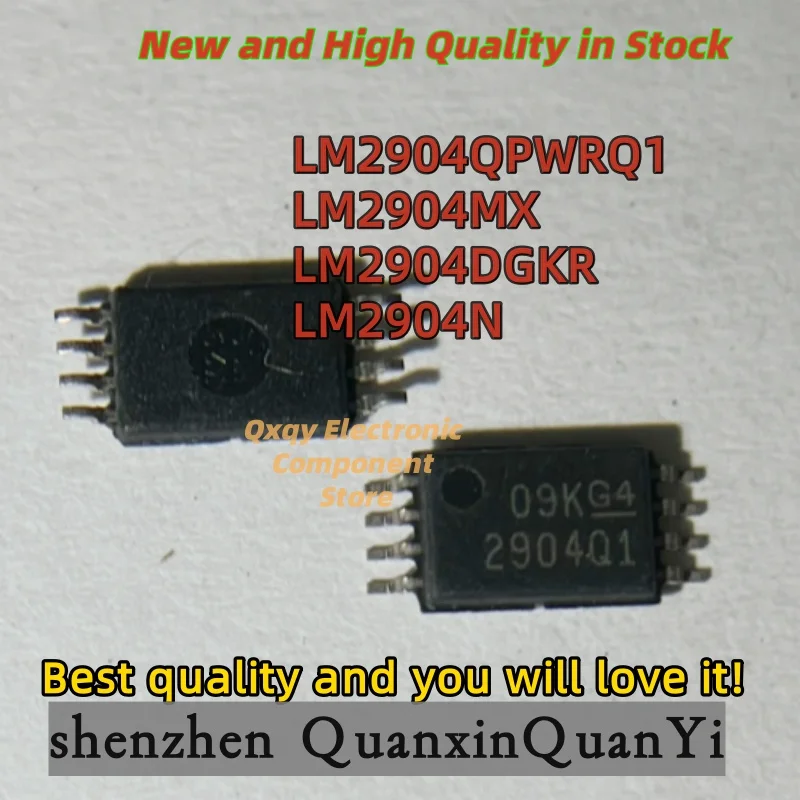 10pcs new LM2904QPWRQ1 2904Q1 LM2904M LM2904DGKR MBP LM2904N