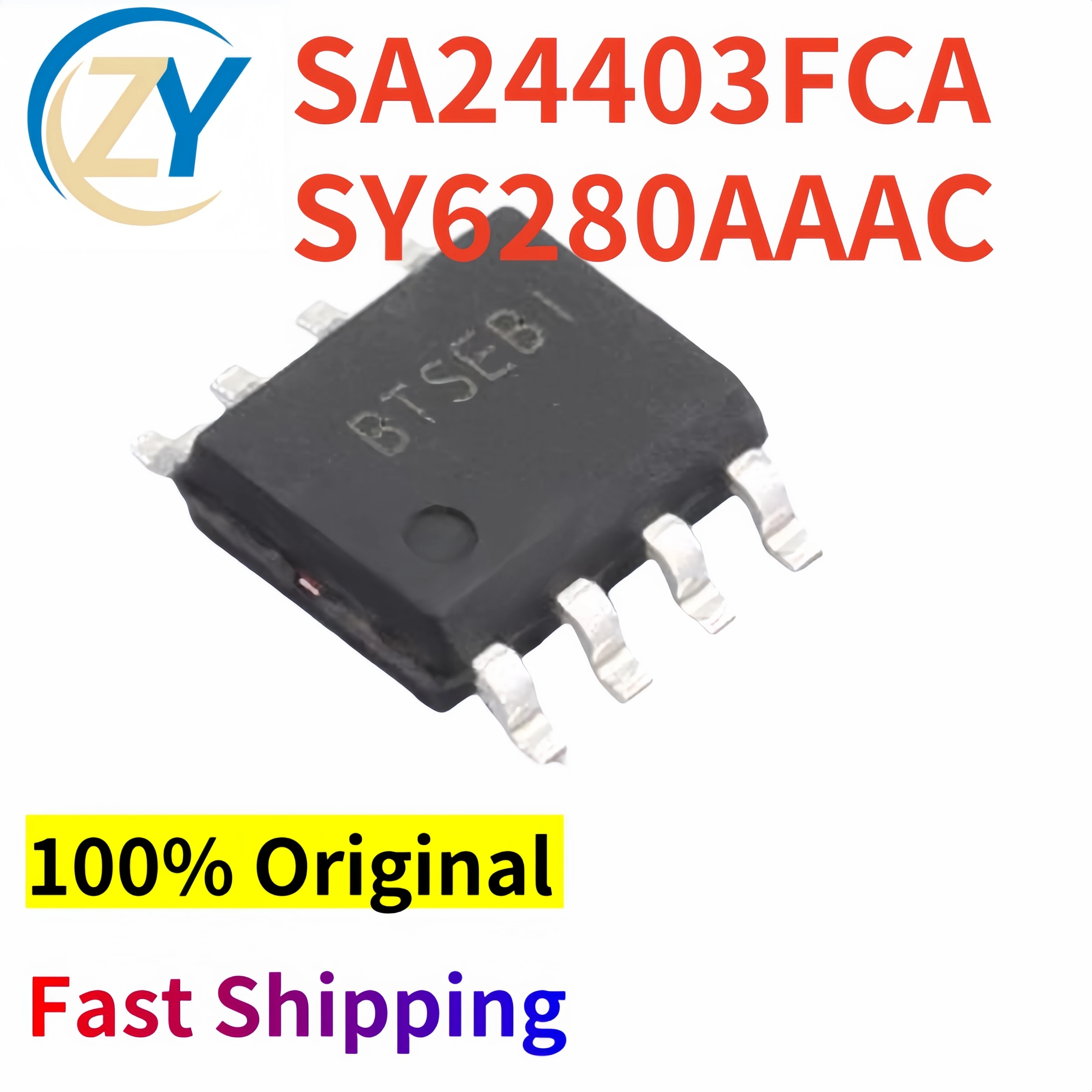 (10 шт.) SA24403FCA SY6280AAAC SOP8 SA24403 SY6280 100% оригинал и технические характеристики