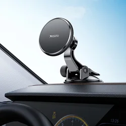 Magnetic Holder Car Phone Holder Dashboard Stand Foldable Telephone Support Mount For Samsung For Iphone 13 14 15 Pro Max