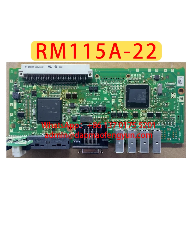 

RM115A-22 Б/у платы управления двойным шпинделем, печатные платы, RM115A 22, быстрая доставка