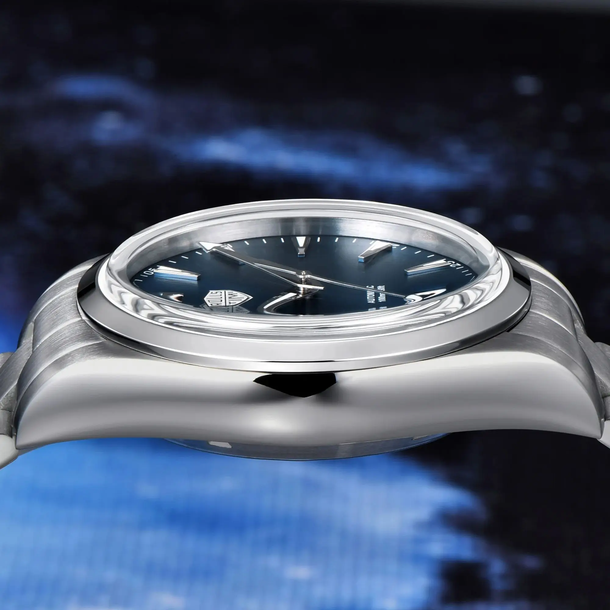 Rollstimi 2025 جديد 39 مللي متر ساعات رجالية ساعة أوتوماتيكية للرجال اليابان NH35A Movt ساعات آلية AR طلاء الياقوت ساعة اليد الرجال