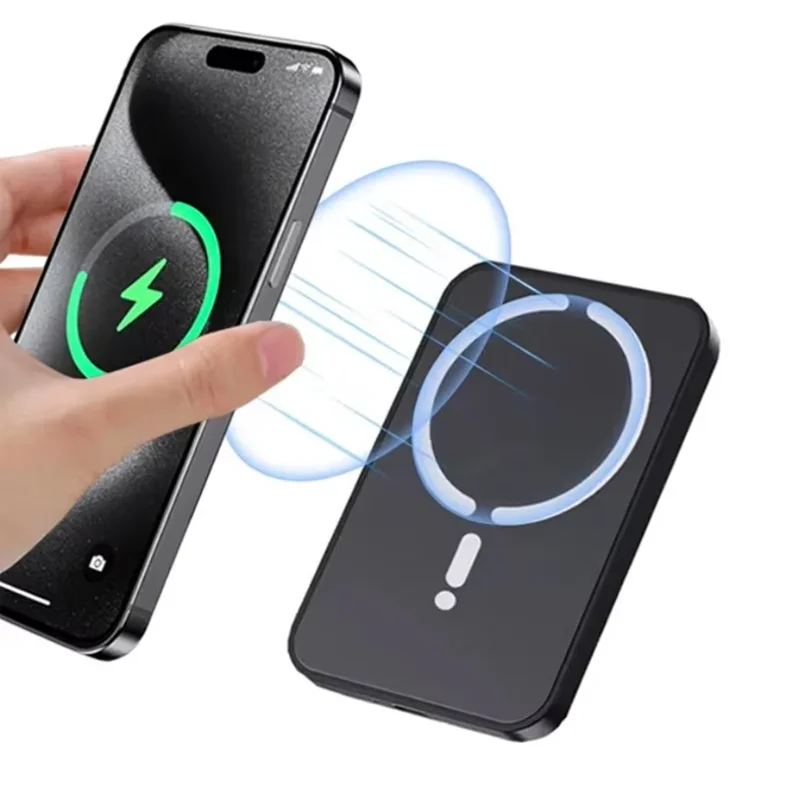Magnetisches kabelloses Auto-Ladegerät für Lüftungsschlitze, GPS-Handyhalterung für MagSafe iPhone 17 16 15 14 13 12 Pro Max – schnelles Laden für Mobiltelefone