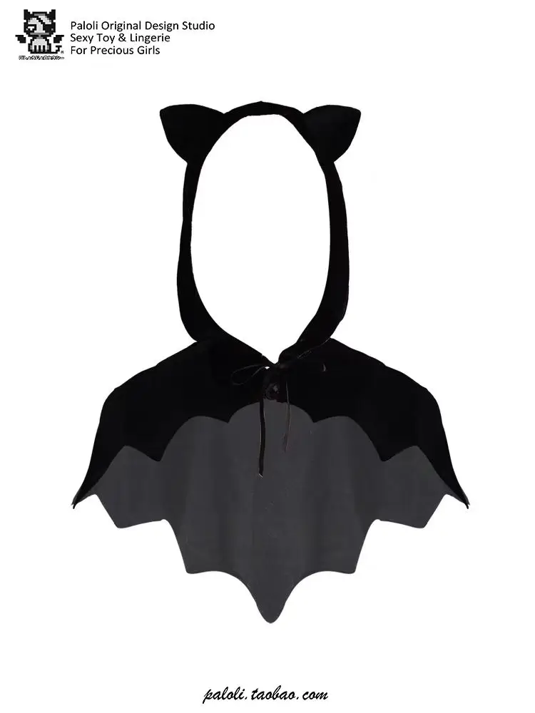 الشيطانة القط هالوين كيب أبعادين زي لوليتا زي تأثيري امرأة الشيطان الصغير كواكوما القط إغواء مجموعة البكيني 2025