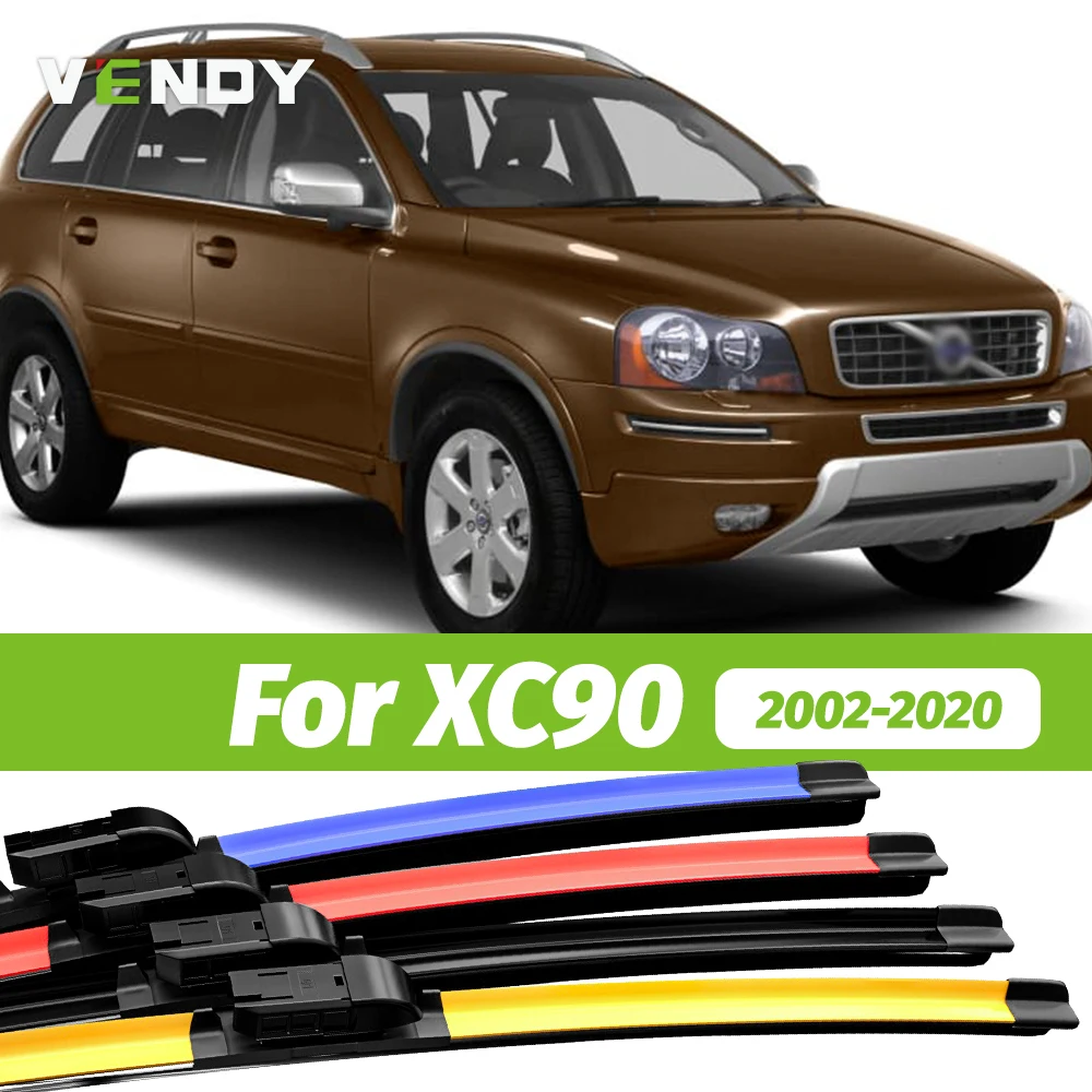 2 Stück Frontscheibenwischerblätter Scheibenwischer für Volvo XC90 MK1 MK2 2002–2020 2012 2013 2014 2015 2016 2017 2018 2019