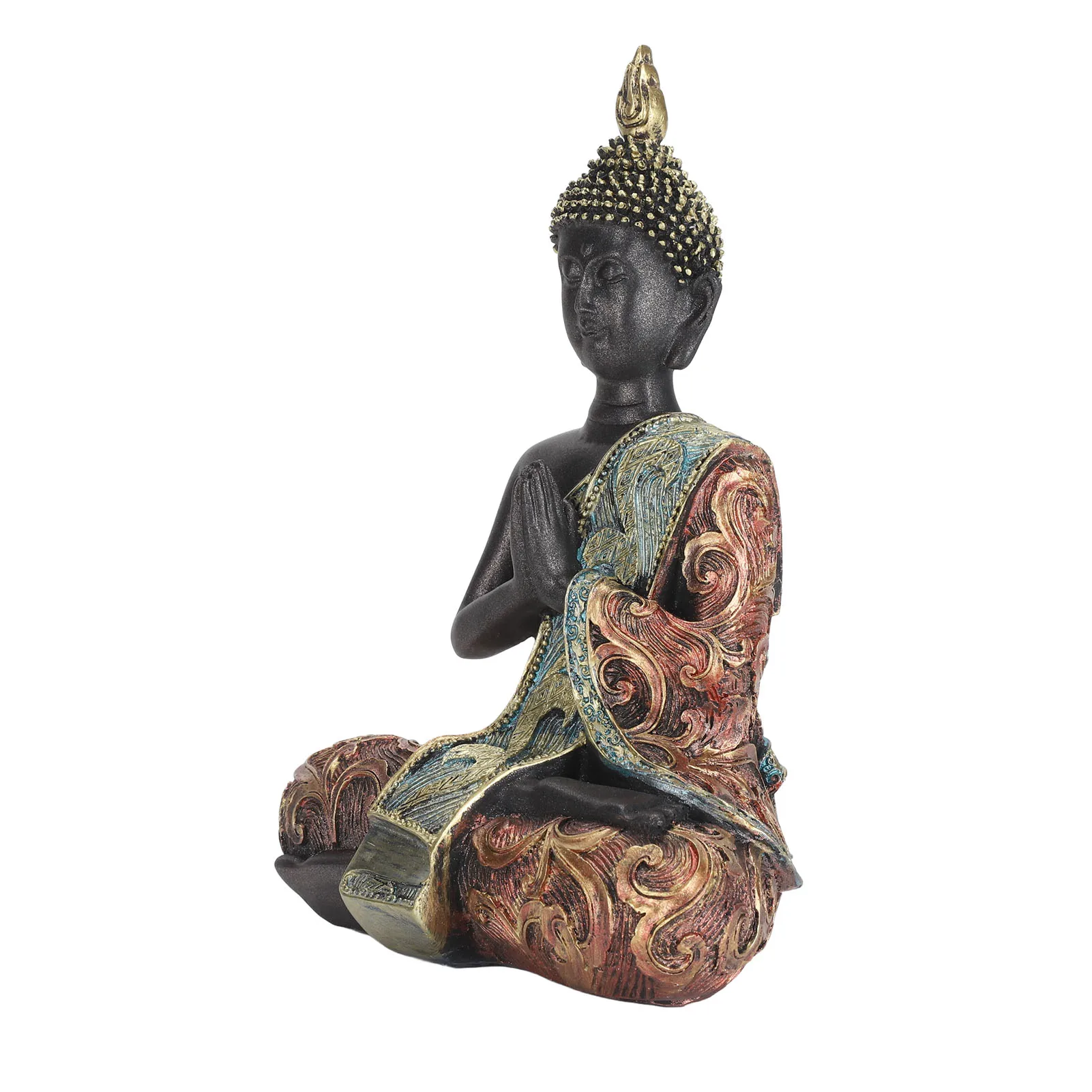 Buddha Statue Resin Decorative Meditation Buddah Buddha Home Decoration for Yoga Room Office Desk Home Centerpiece