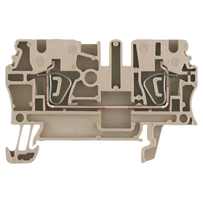 Terminal de cableado Weidmuller ZDU2.5 1608510000   terminal de cableado tipo resorte 100 piezas