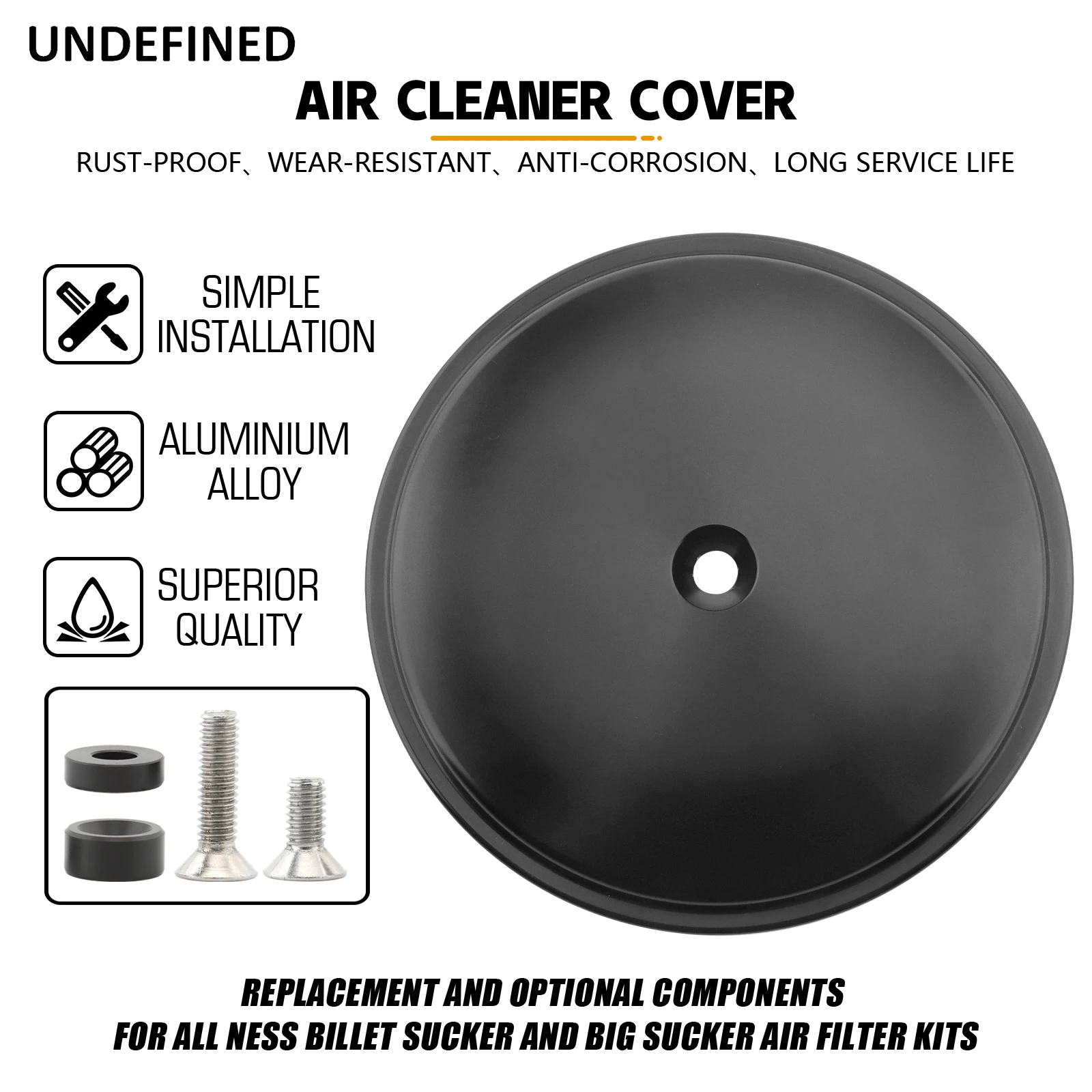 Air Cleaner Filter Cover For Harley Dyna Street Bob Low Rider Wide Glide Touring Road Street Glide Road King Softail Sportster
