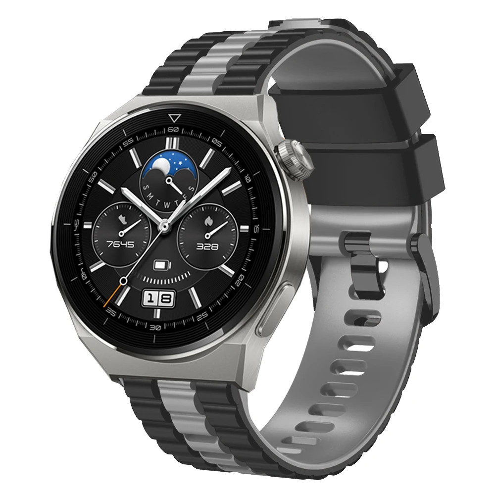 22mm Silicone Strap For Huawei Watch 4 3 Pro Band Bracelet Belt Huawei GT 2 3 GT3 GT2 Pro 46mm SE Ultimate Buds Wristband Correa