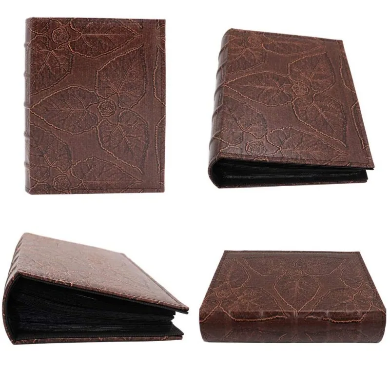 Big 6 Inches 4D Photo Album Imitation Leather PU Cover Picture Album Welding Gift 4.5*6\