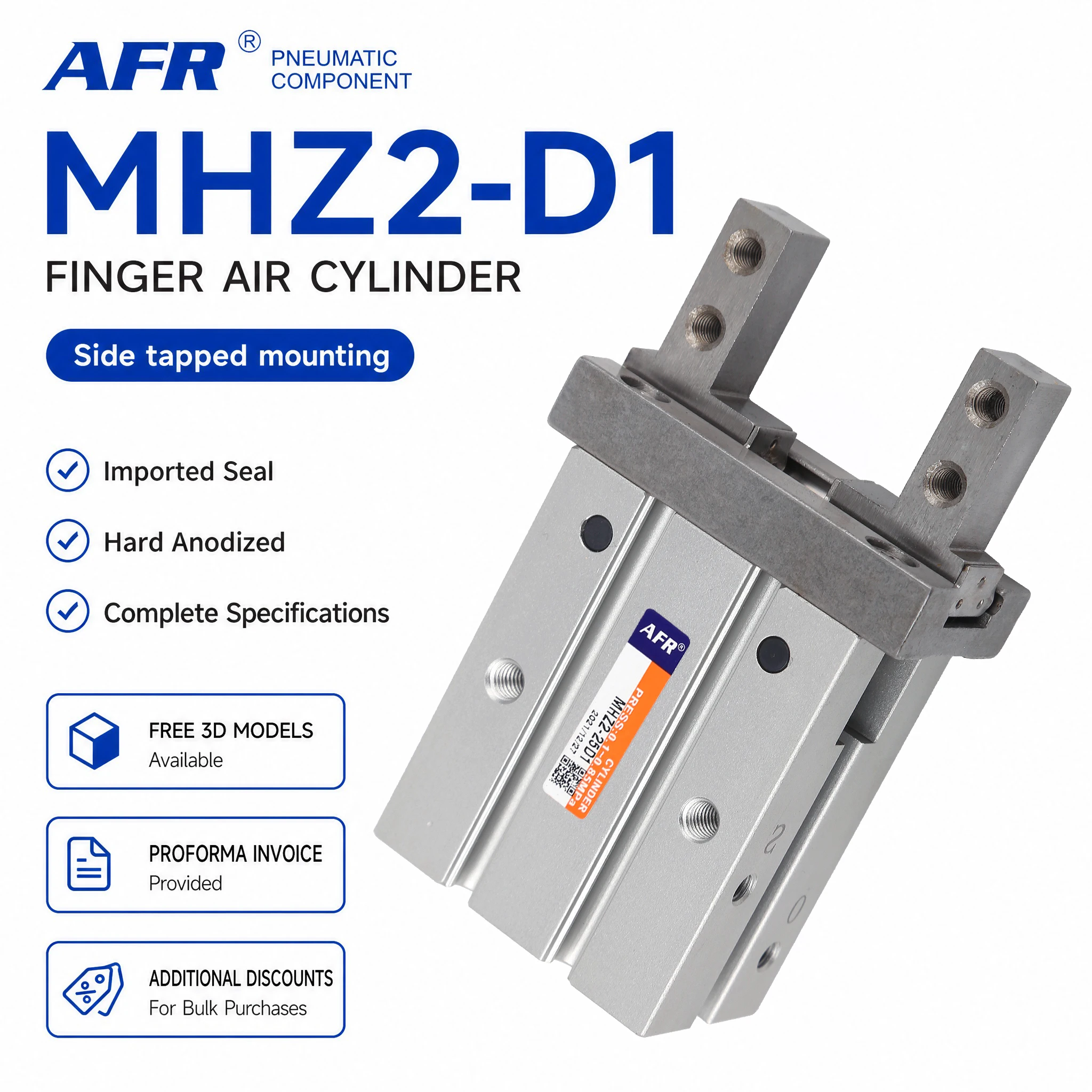 Robot Gripper Claw - MHZ2-6D1 10D1 16D1 20D1 25 Air