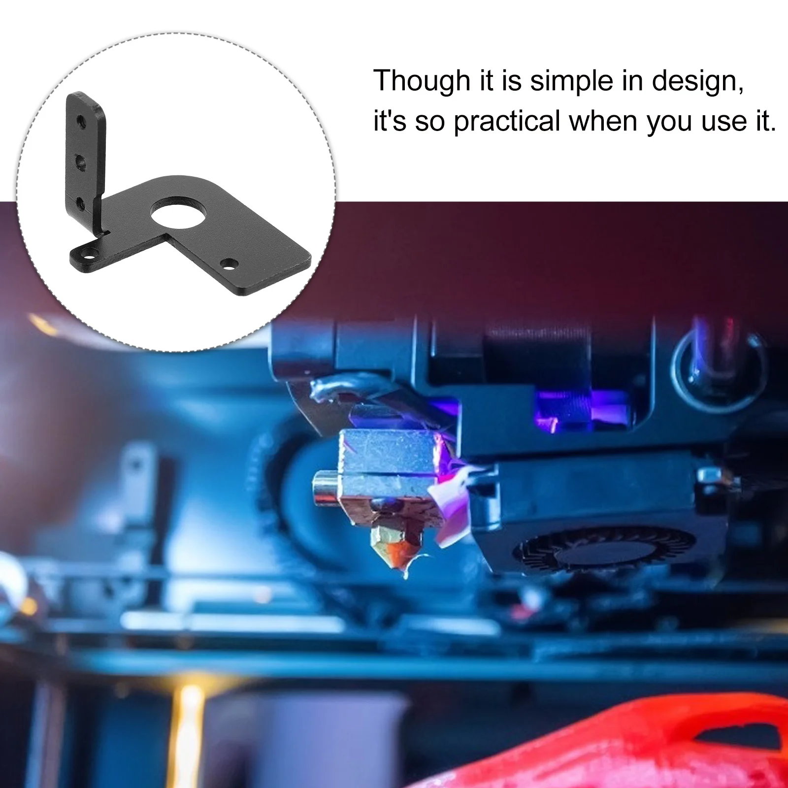 

3D Printer Accessories Auto Level Sensor Holder High-Quality Material Long Term Use Easy Installation Great Experience