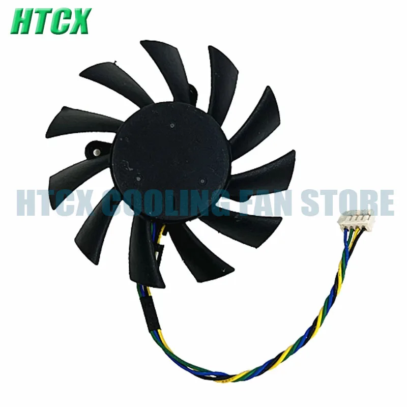 Genuine original for GTX460 550TI four-wire DASA0815R2U DC12V 0.60A 75mm diameter cooling fan