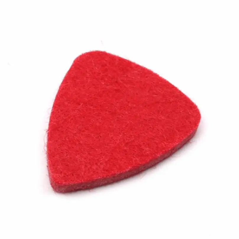 3mm Thickness Multiple Colors Felt Ukulele Special Pick, Cute Thumb Dedicated Pick 6 Different Colors Optional