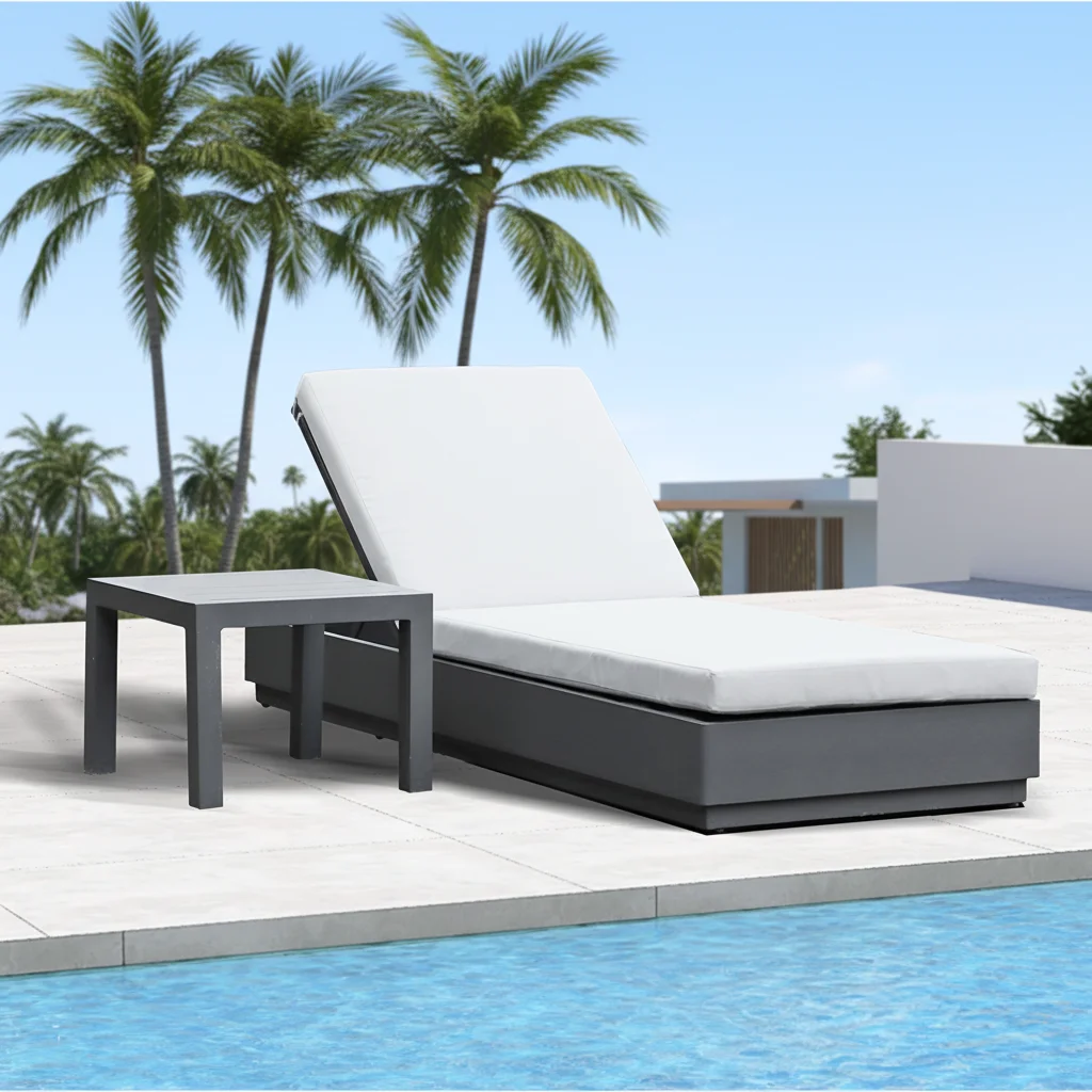 Outdoor Furniture Darwin - xx-Tumbona de alta gama Darwin de