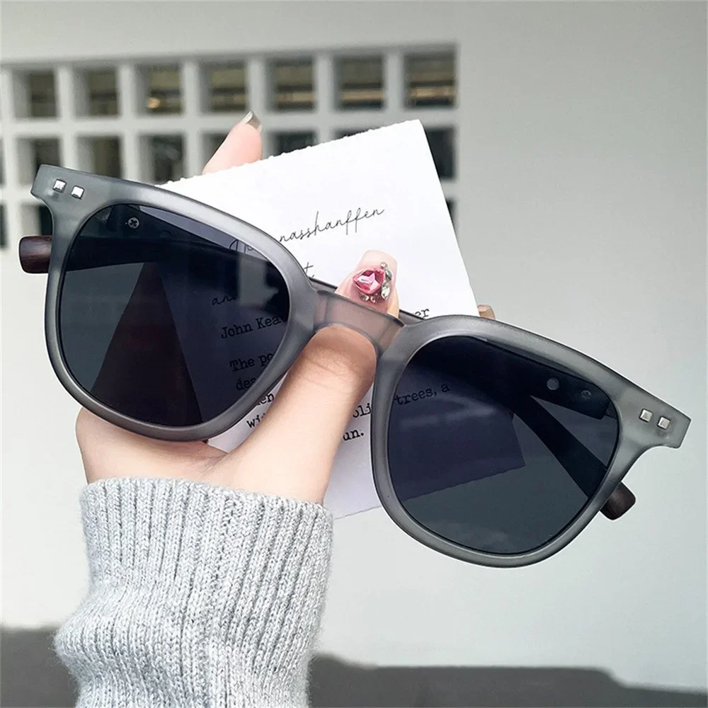 Men Vintage Wooden Frame Sunglasses Classic Brand Sun Glasses Coating Lens Men Polarized UV Protection Driving Eyewear