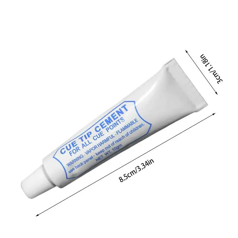 Quick-Drying Glue for Billiard Cue Tip Glue Billiard Cue Repair Pool Billiard Pool Cue Tip Repair Accessory Increase Friction view 6