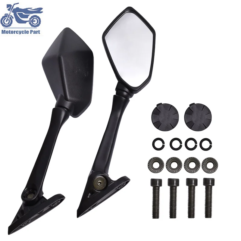 

Motorcycle Accessories Motorbike Side Mirrors Blind Spot Rearview Mirrors For Yamaha YZF R3 R15 YZF-R3 YZF-R15 R5 Left and Right